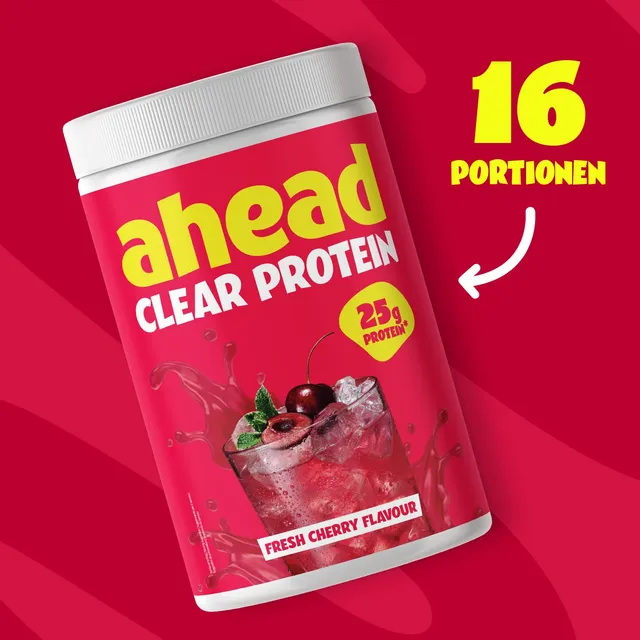 ahead-clear-whey-fresh-cherry-leichte-proteinlimo-mit-kirschgeschmack-ohne-zucke image 1