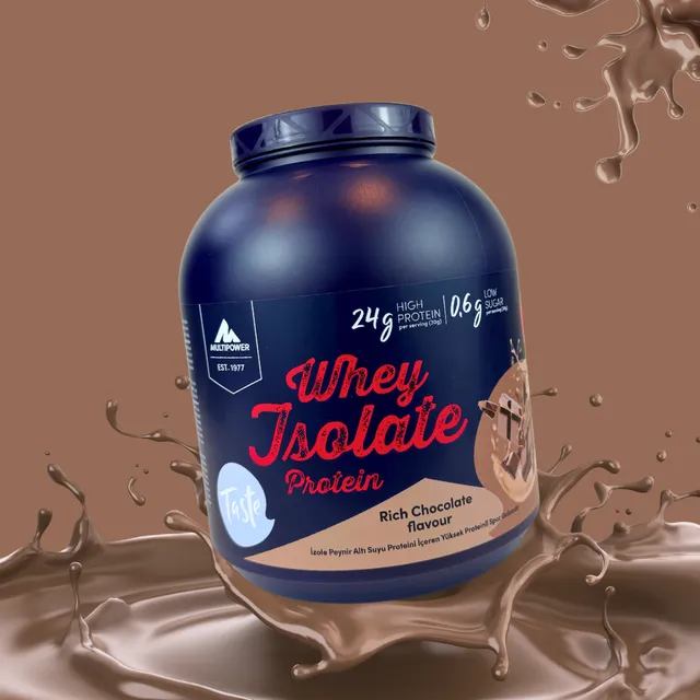 multipower-whey-isolate-proteinpulver-schoko-2kg-wpi-molkenproteinisolat image 1