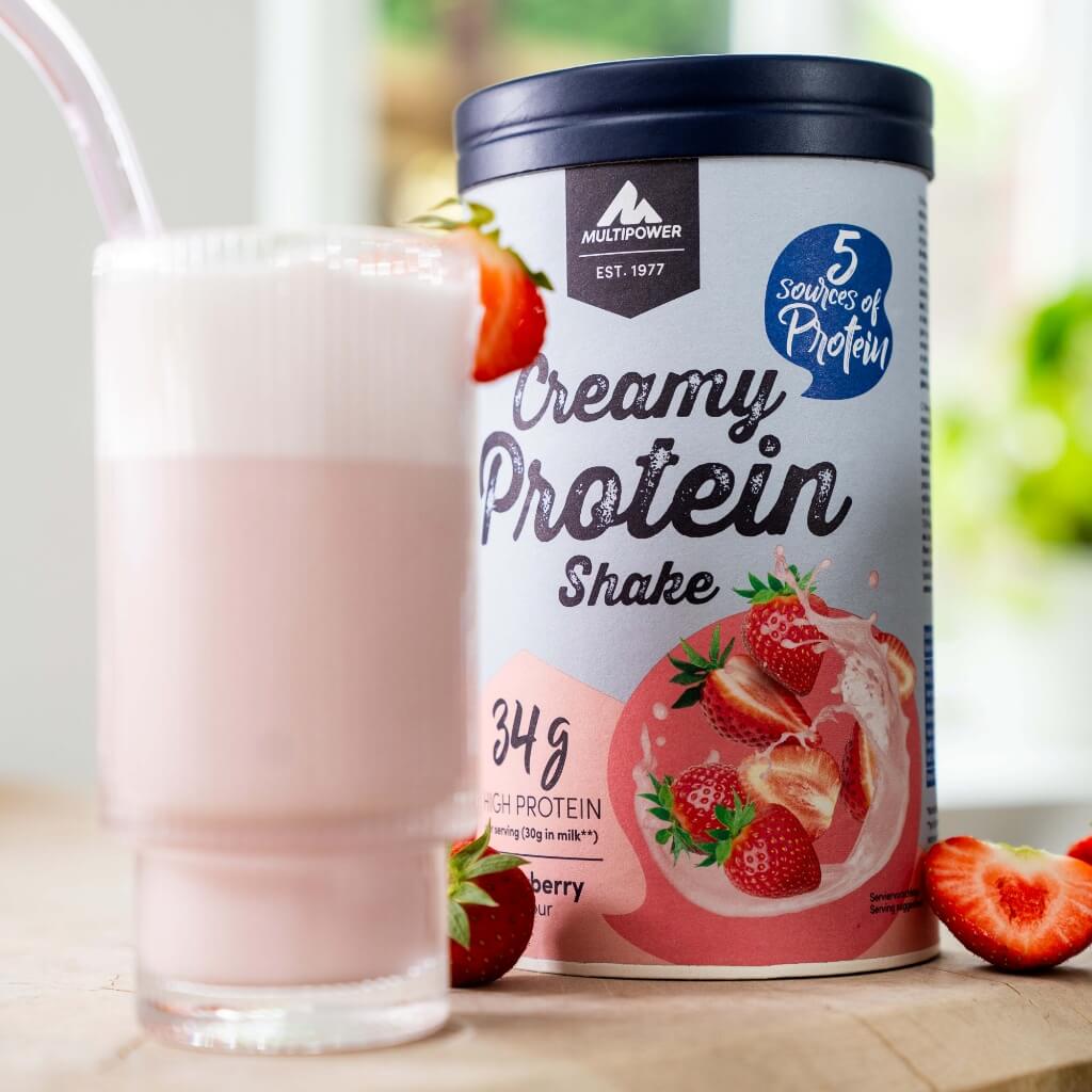 multipower-creamy-protein-erdbeer-2er-vorteilspack-840-g-28-portionen-30-g image 4