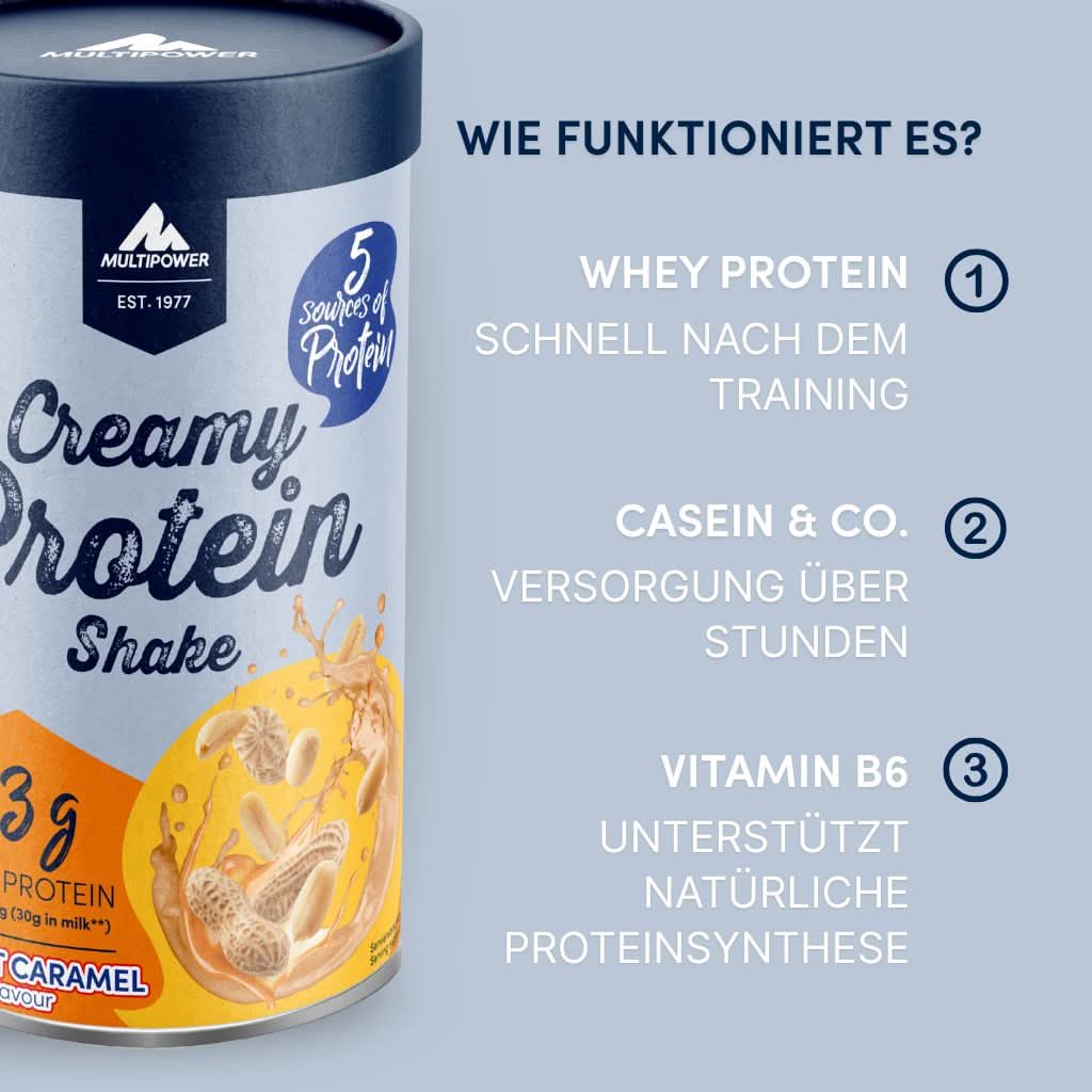 multipower-creamy-protein-peanut-caramel-proteinpulver-420g-high-protein image 5