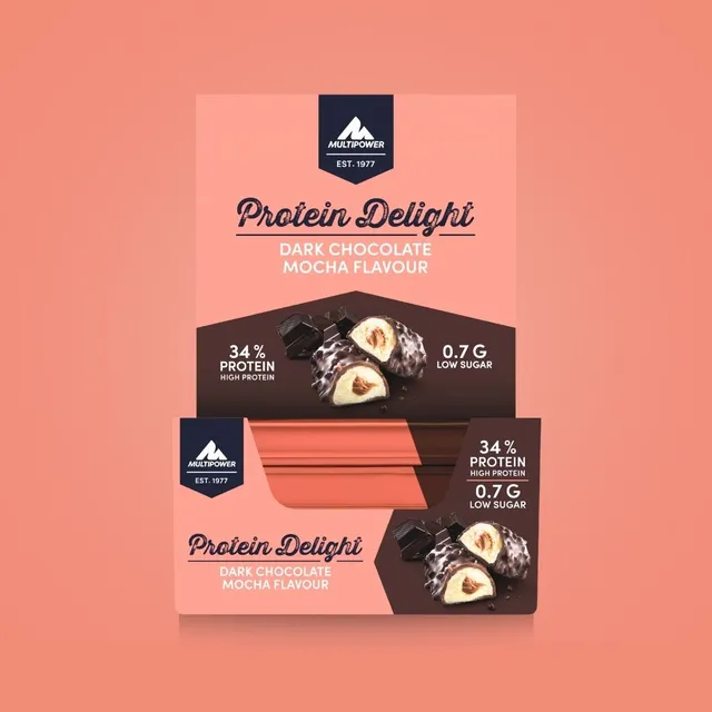 multipower-protein-delight-zartbitter-schokolade-und-mokka-18x35g-mhd-31-08-2026 image 1