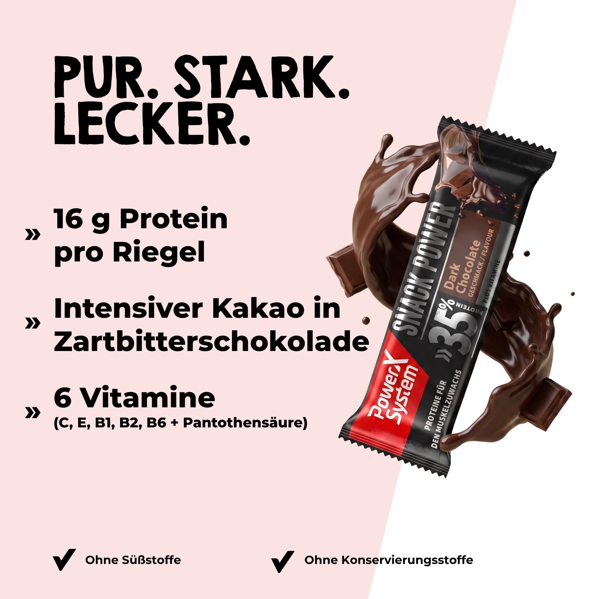 power-system-snack-power-dark-chocolate-proteinriegel-24-x-45-g image 3
