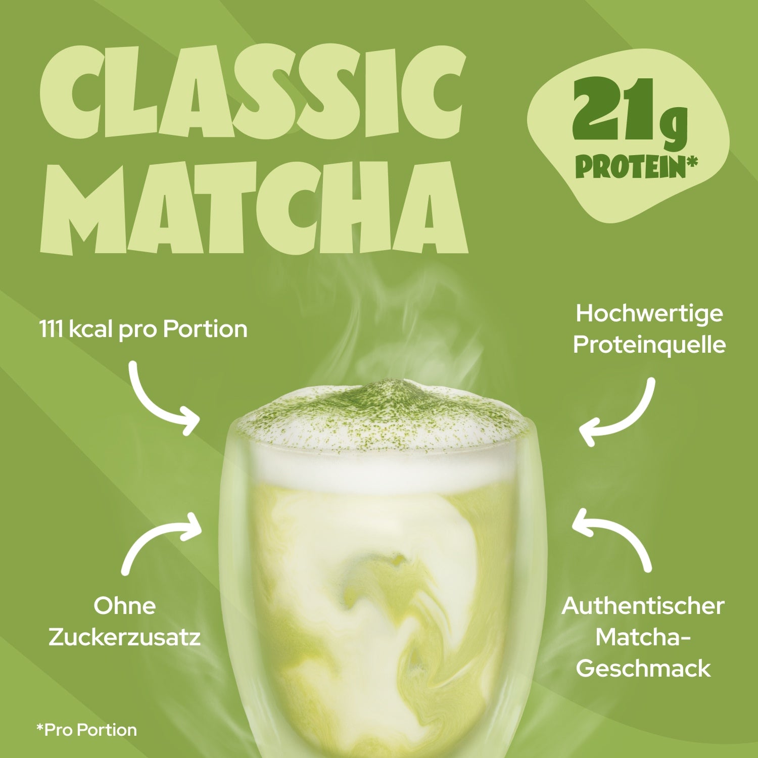 ahead-classic-matcha-purer-matcha-geschmack-111-kcal-pro-portion-mit-glucomannan image 2