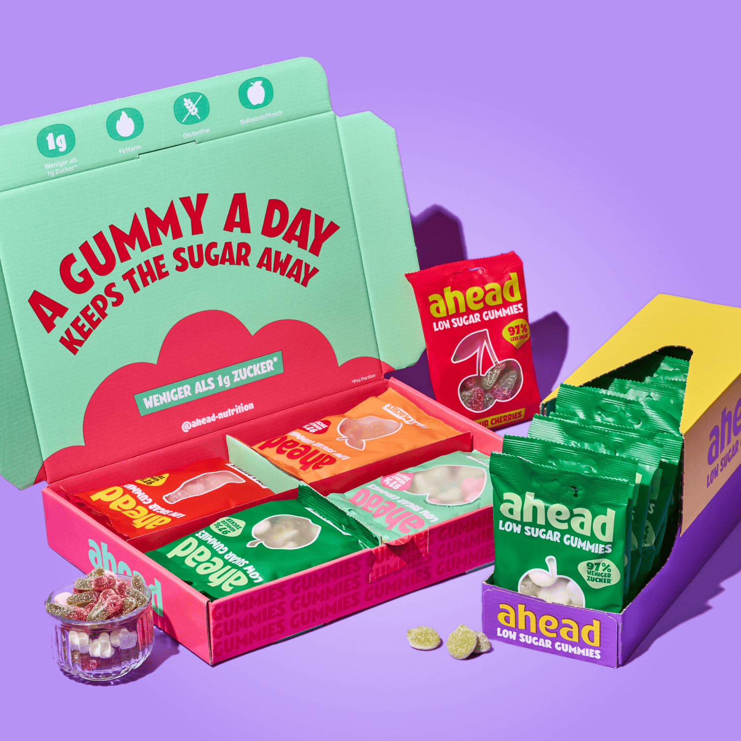 ahead-limited-green-apples-bundle-12-t-ten-low-sugar-gummib-rchen-extra-tray image 4