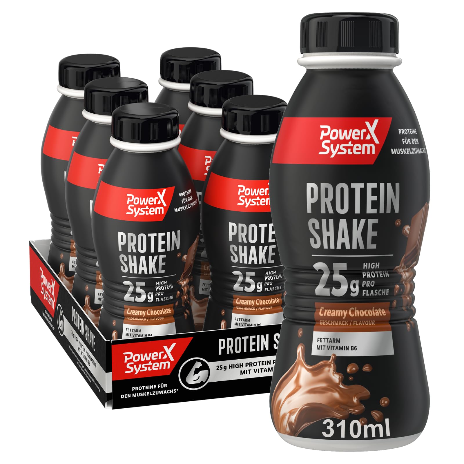 power-system-protein-shake-creamy-vanilla-high-protein-drink-6-x-310-ml image 7