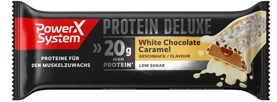power-system-protein-deluxe-white-chocolate-caramel-55g-riegel image 1
