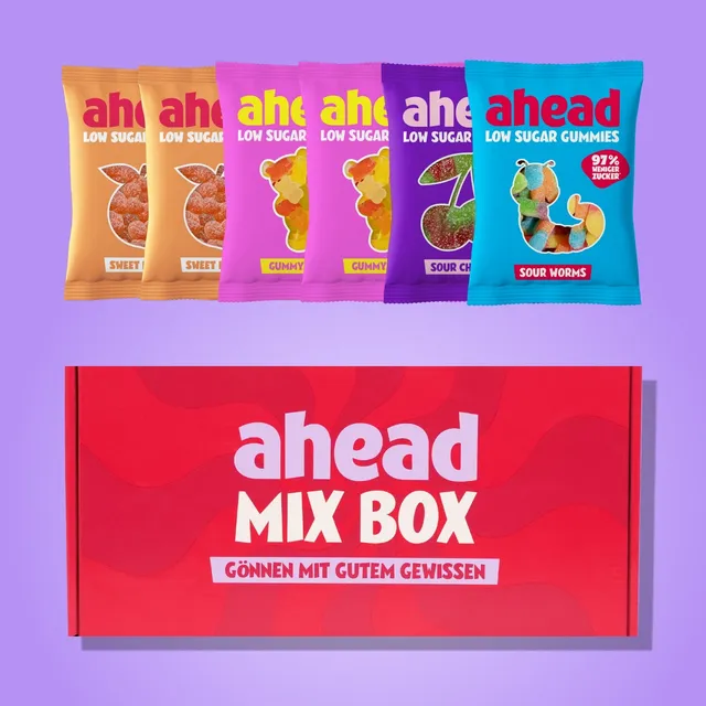 ahead-limited-gummies-mini-probierpaket-zuckerarme-fruchtgummis-ohne-zuckerzusat image 1