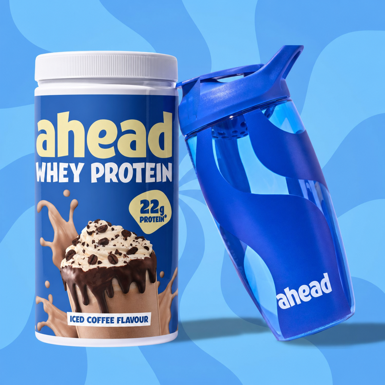 ahead-iced-coffee-whey-protein-blue-shaker-duo-limited-edition image 7