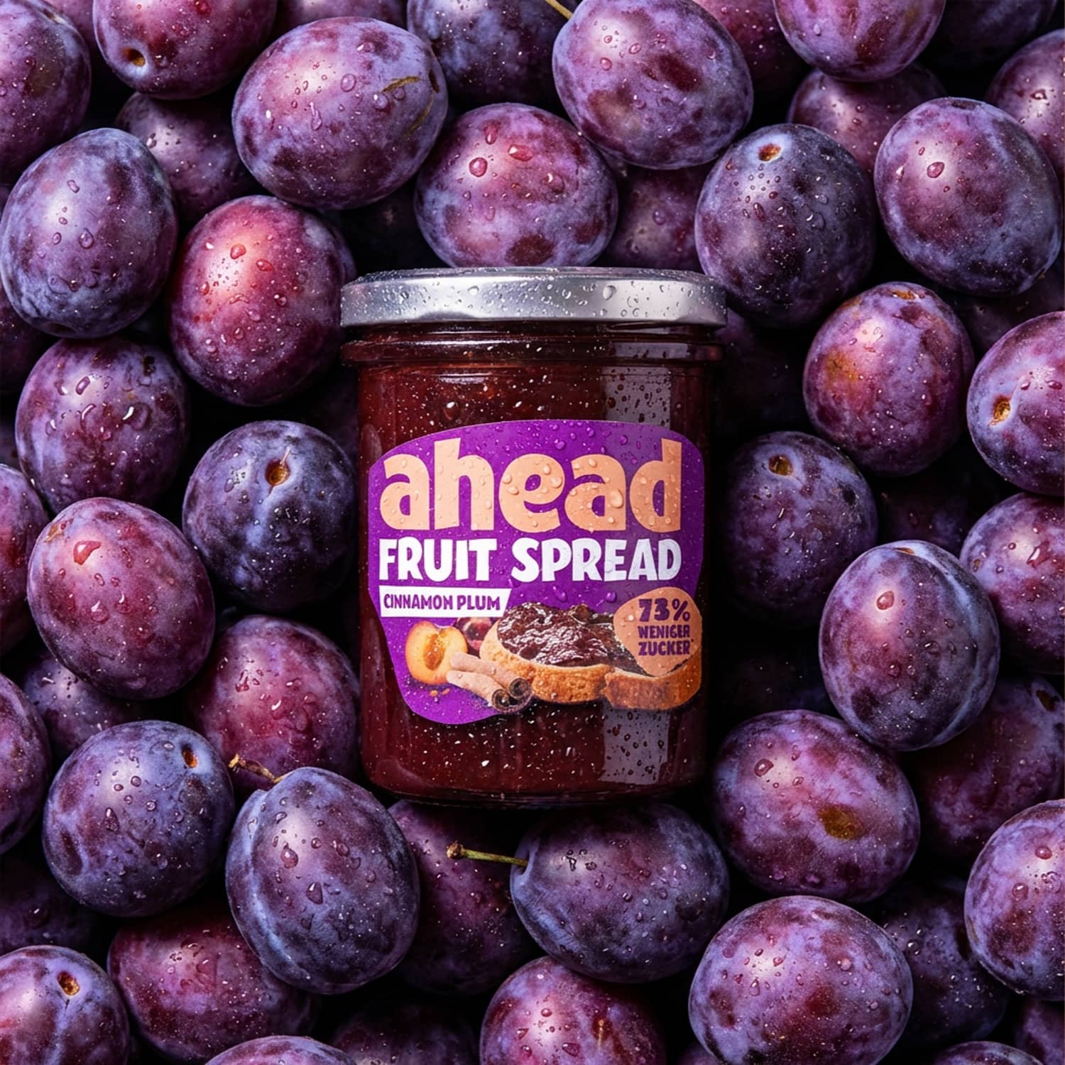 ahead-cinnamon-plum-fruchtaufstrich-zuckerarm image 3