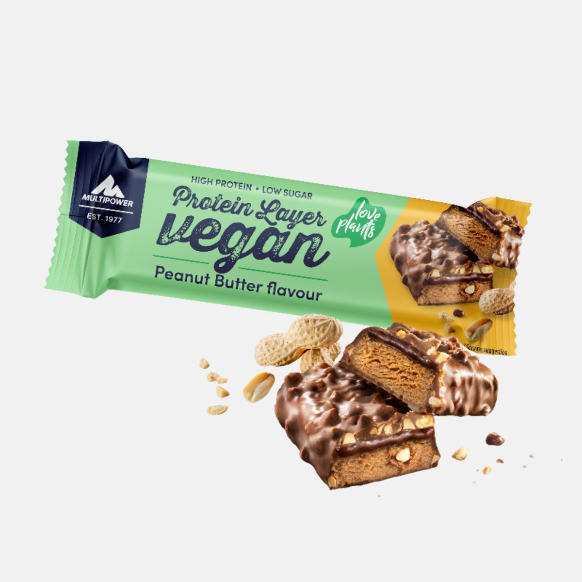 multipower-vegan-protein-layer-mixbox-brownie-peanut-butter-18-riegel image 3