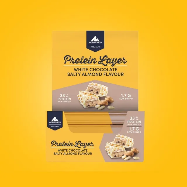 multipower-layer-proteinriegel-wei-e-schokolade-salzmandel-18x50g image 1