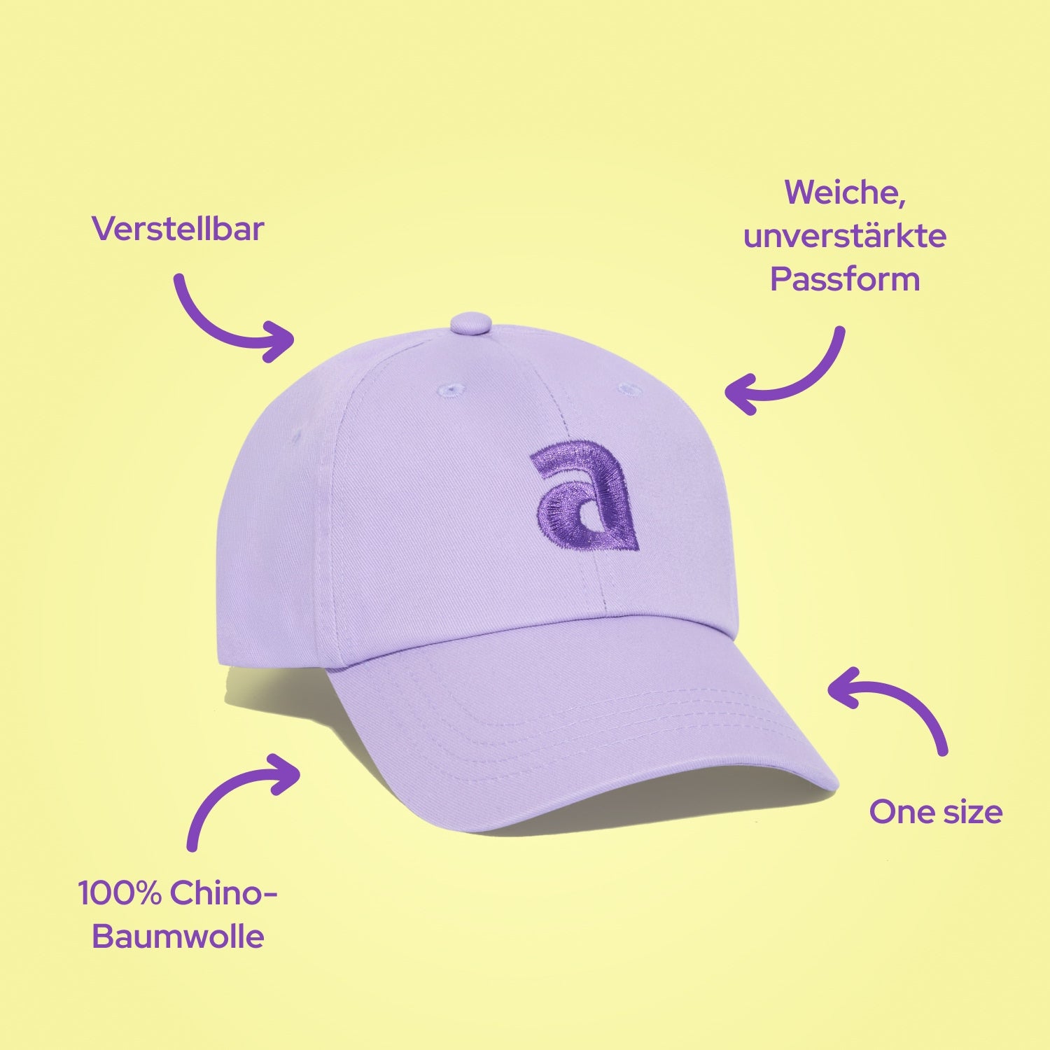 ahead-cap-lila-unverst-rkte-chino-baumwollkappe-f-r-freizeit-alltag image 2