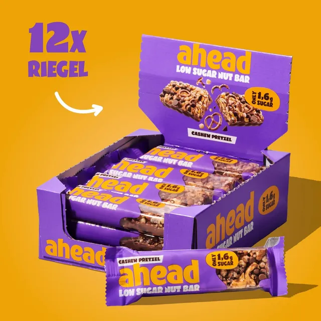 ahead-low-sugar-nussriegel-cashew-pretzel image 1