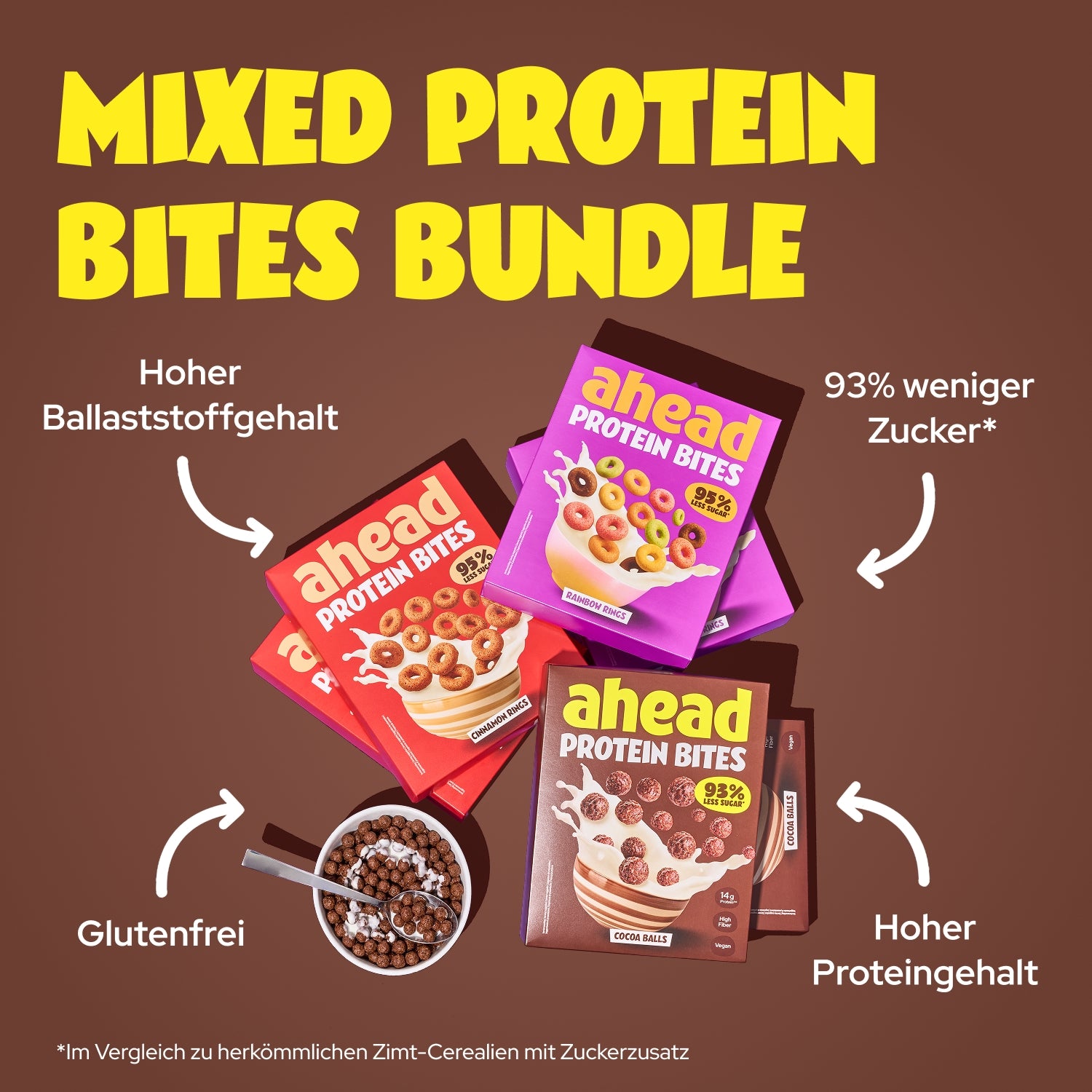 ahead-mixed-protein-bites-bundle-cocoa-balls-cinnamon-rings-rainbow-rings-low-su image 2
