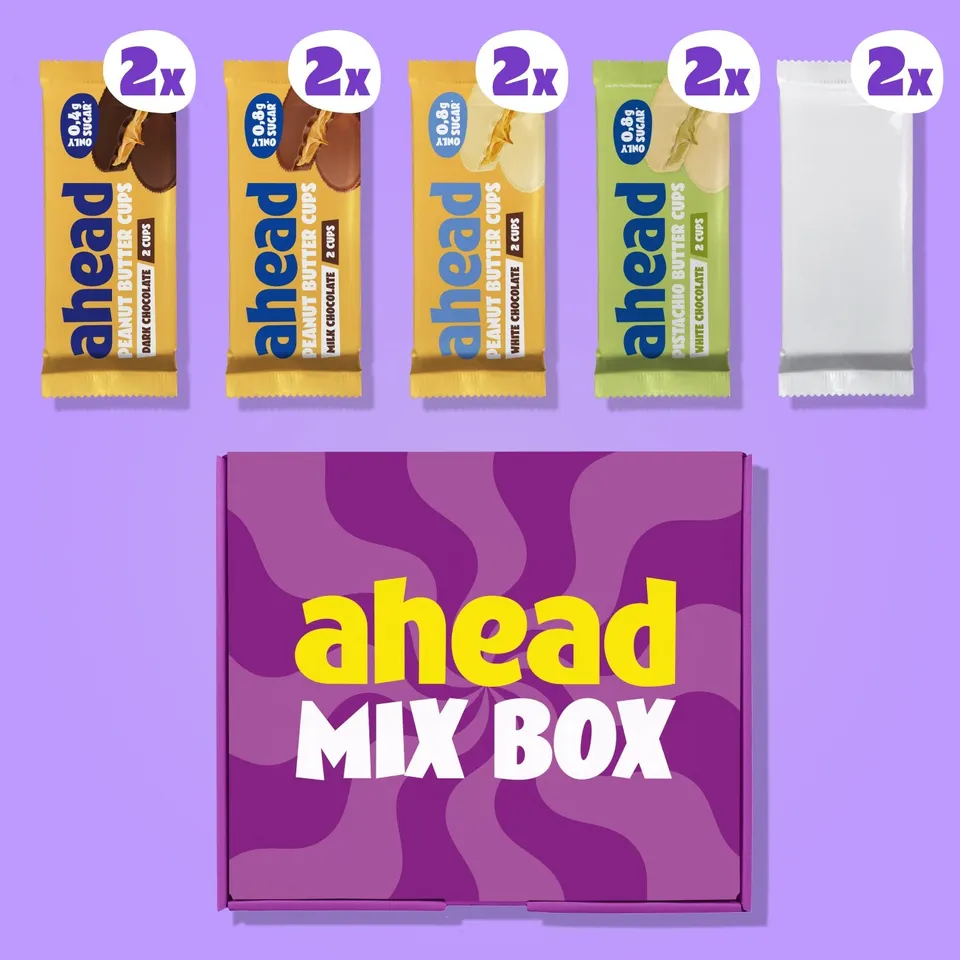 ahead-nut-butter-cup-probierpaket-cremige-cups-mix-box image 1