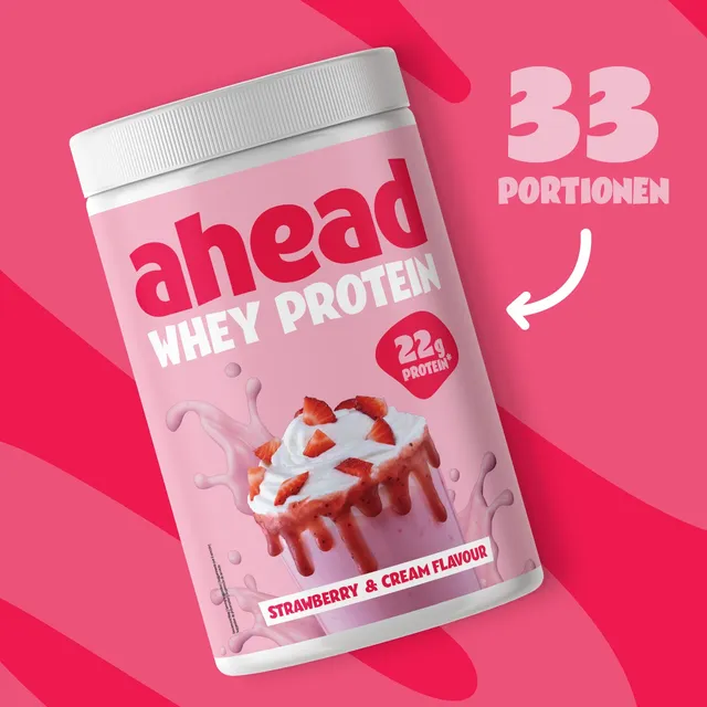 ahead-whey-protein-strawberry-cream image 1