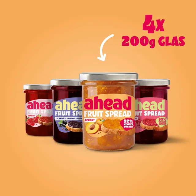ahead-fruitspread-bundle-schwarze-beere-erdbeere-und-himbeere-ohne-unn-tigen-zuc image 1