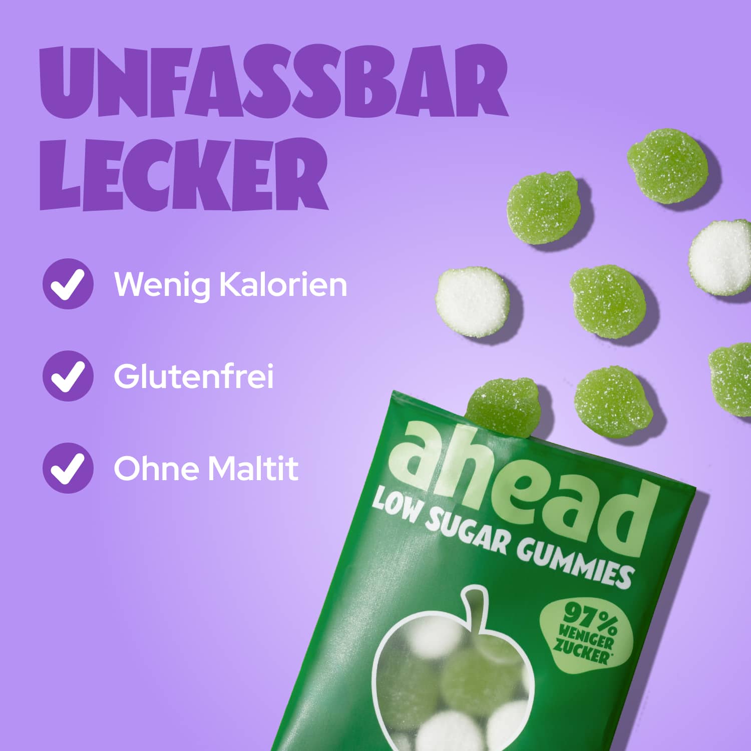 ahead-limited-green-apples-bundle-12-t-ten-low-sugar-gummib-rchen-extra-tray image 3