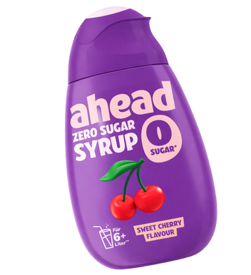 ahead-sweet-cherry-suikervrije-siroop-zero-kirsch-sirup-miniflasche image 3