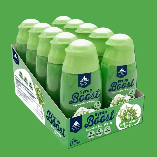 multipower-syrup-boost-waldmeister-getr-nkesirup-ohne-zucker-10er-set-10x65ml image 1