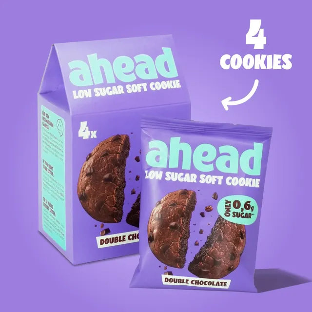 ahead-double-chocolate-soft-cookie-ohne-zuckerzusatz image 1