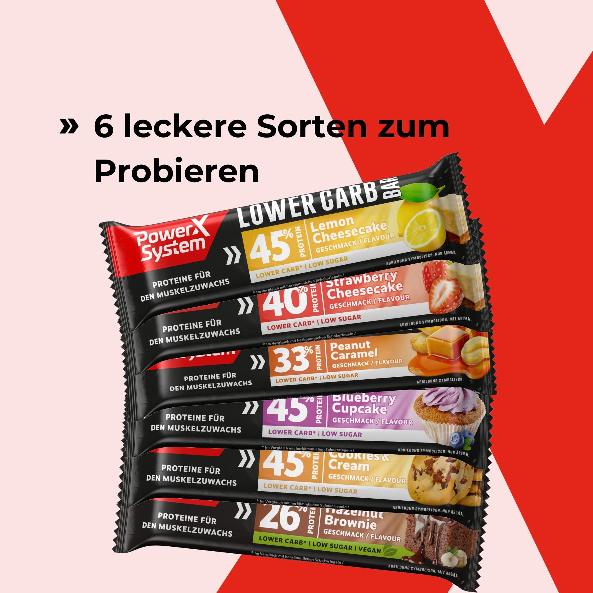 power-system-lower-carb-proteinriegel-mix-box-12er-probierset image 3