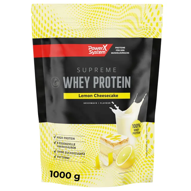 power-system-supreme-whey-lemon-cheesecake-1kg image 1