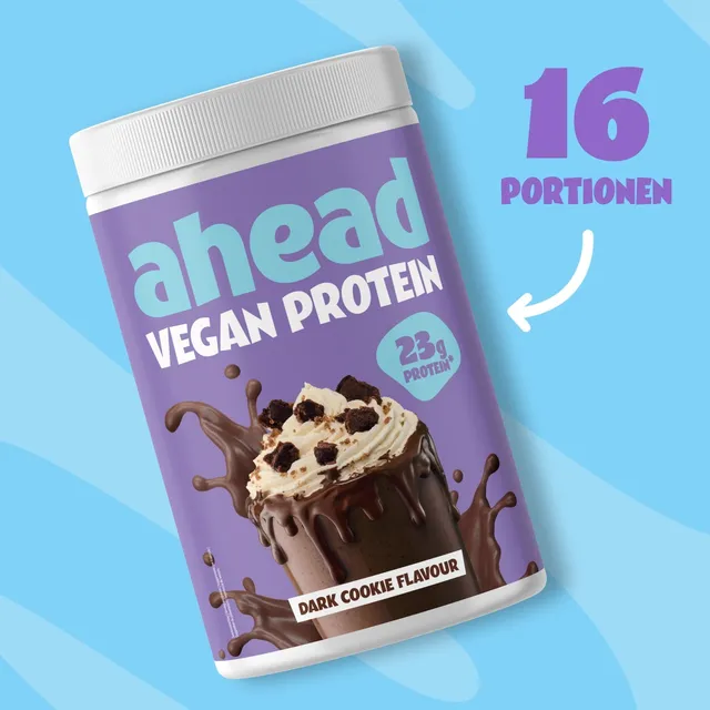 ahead-dark-cookie-vegan-proteinpulver-probe image 1