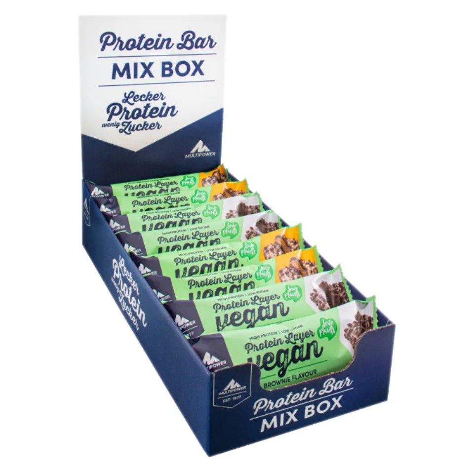 multipower-vegan-layer-proteinriegel-mixbox-18x55g-verschiedene-geschmacksrichtu image 1