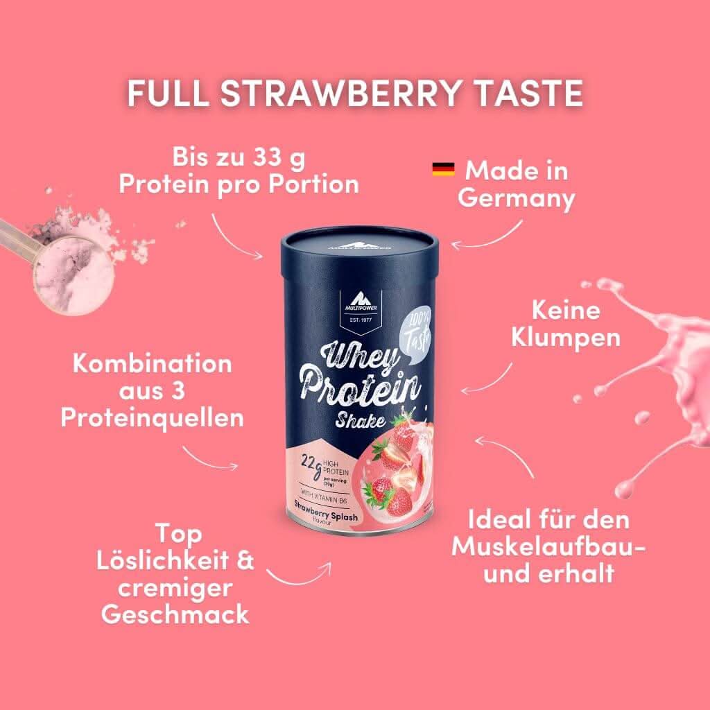 multipower-whey-protein-pulver-erdbeere-420g image 2