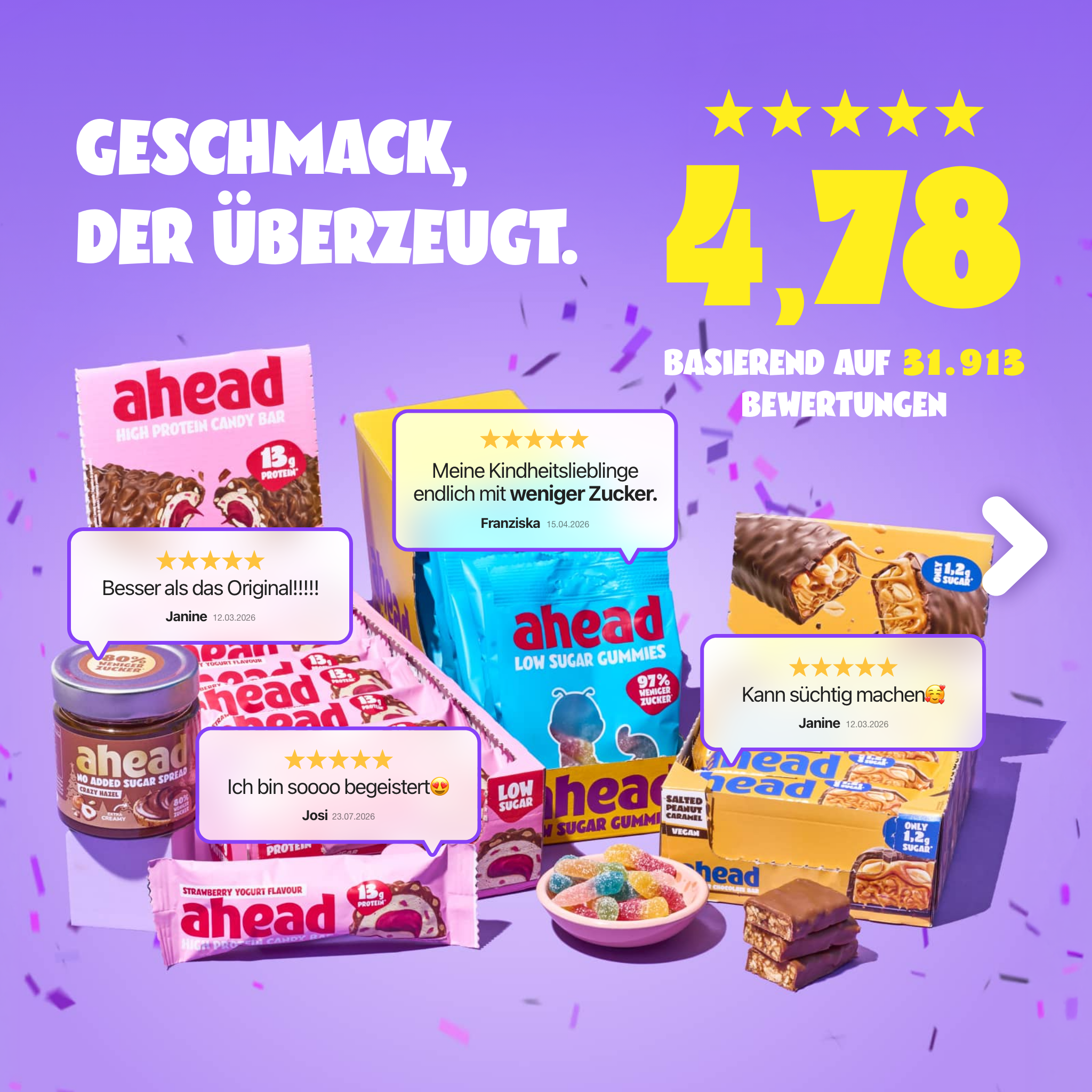 ahead-johnny-s-birthday-bundle-low-sugar-schokoriegel-aufstrich-set image 6